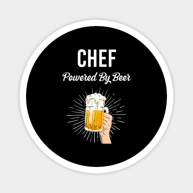 Beer Chef Magnet by Hanh Tay